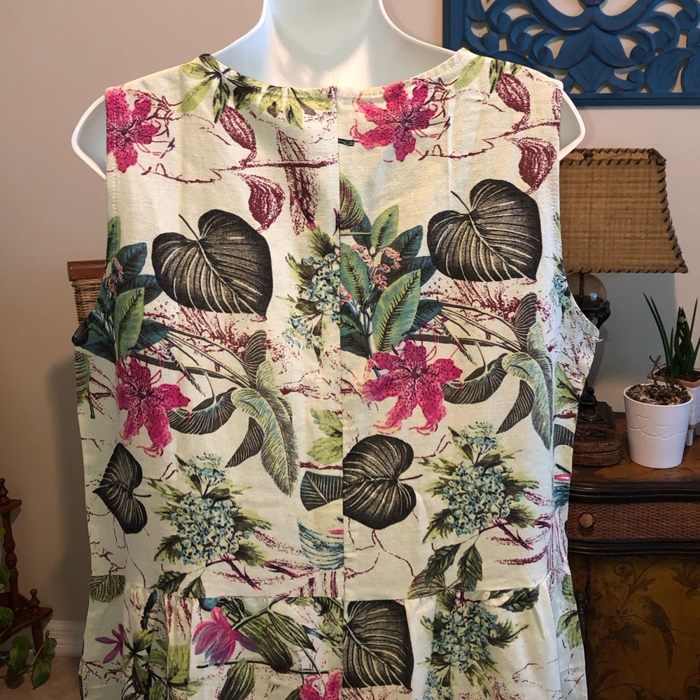 Zanzea L Oversized Tropical Jumpsuit - Picture 4 of 12